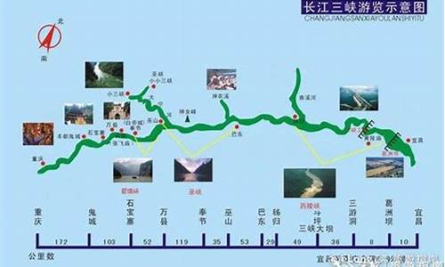 三峡旅游路线示意图最新版_三峡旅游路线示意图最新版图片_1