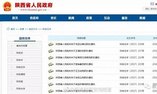 陕西省任免54名干部名单公示_陕西最新人事任免