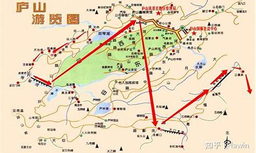 庐山二日游路线图最新版_庐山二日游路线图最新版图片