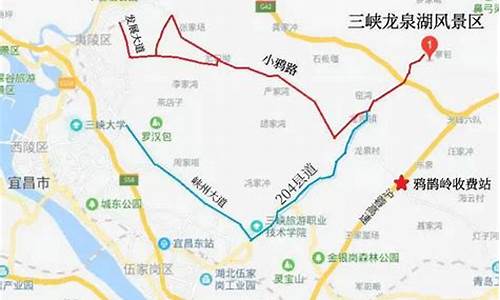 上海到宜昌自驾车路线图_上海到宜昌自驾车路线图片